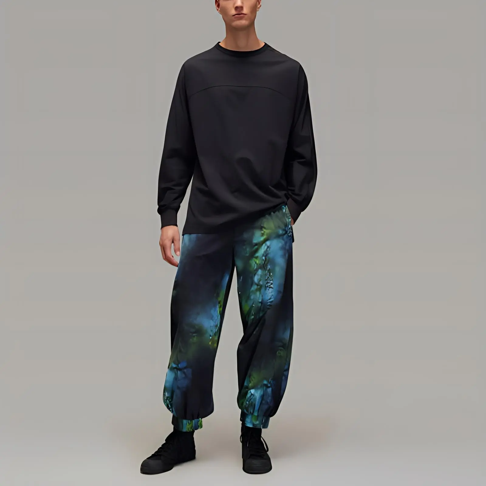 Adidas Y 3 Aop Ripstop Tracksuit Bottoms