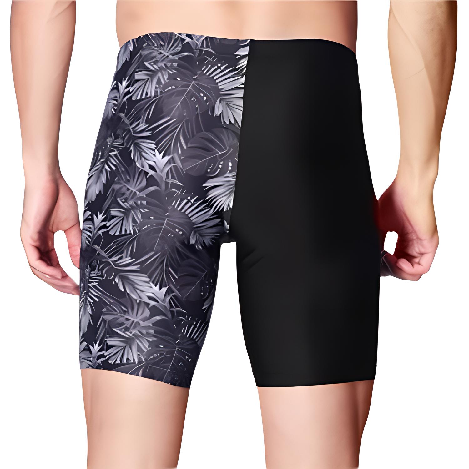 Li Ning Swimming Shorts Men’s Tropical Rainforest Black