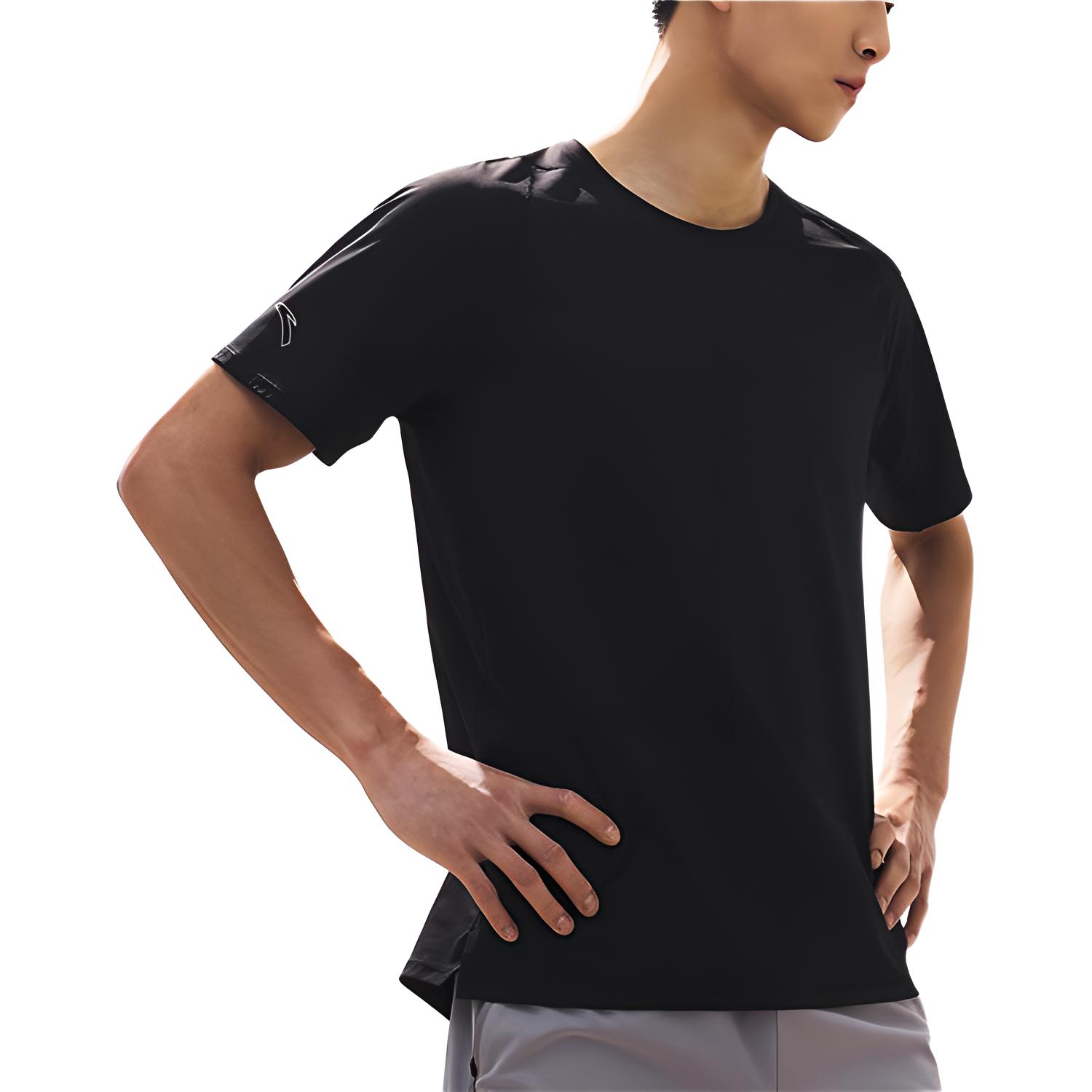 Anta Running Collection Running T Shirt Men’s Basic Black