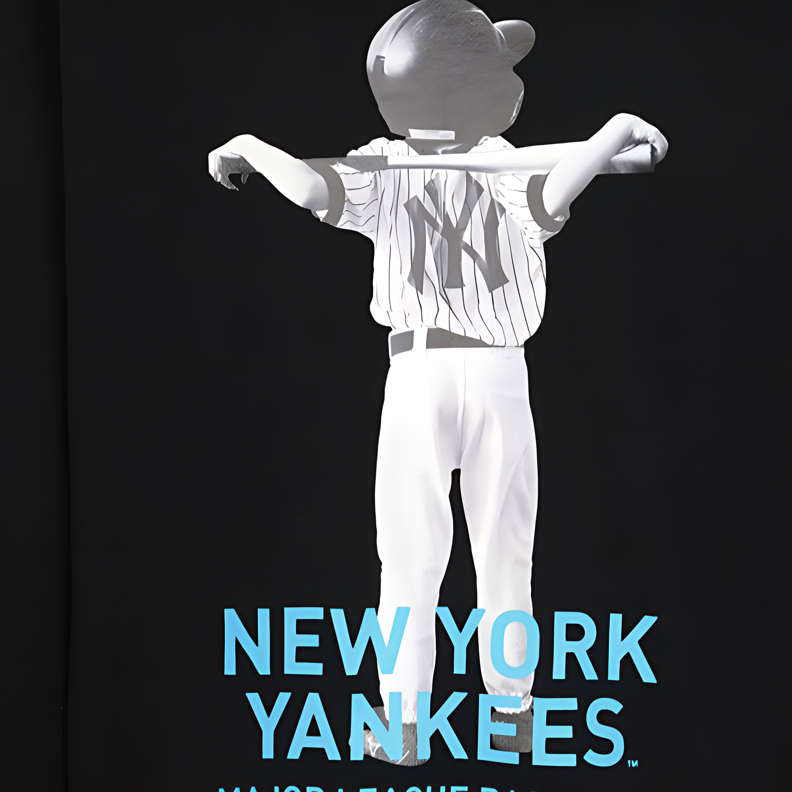 Худи MLB nylogo (черное) — фото 4