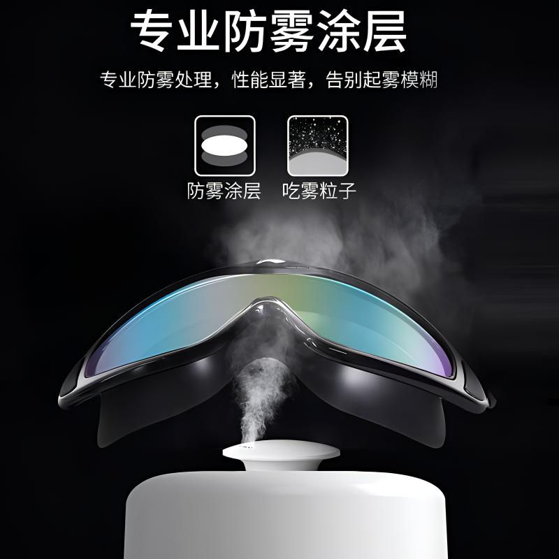 Li Ning Swim Goggles Polycarbonate, Silicone Swim Unisex Black