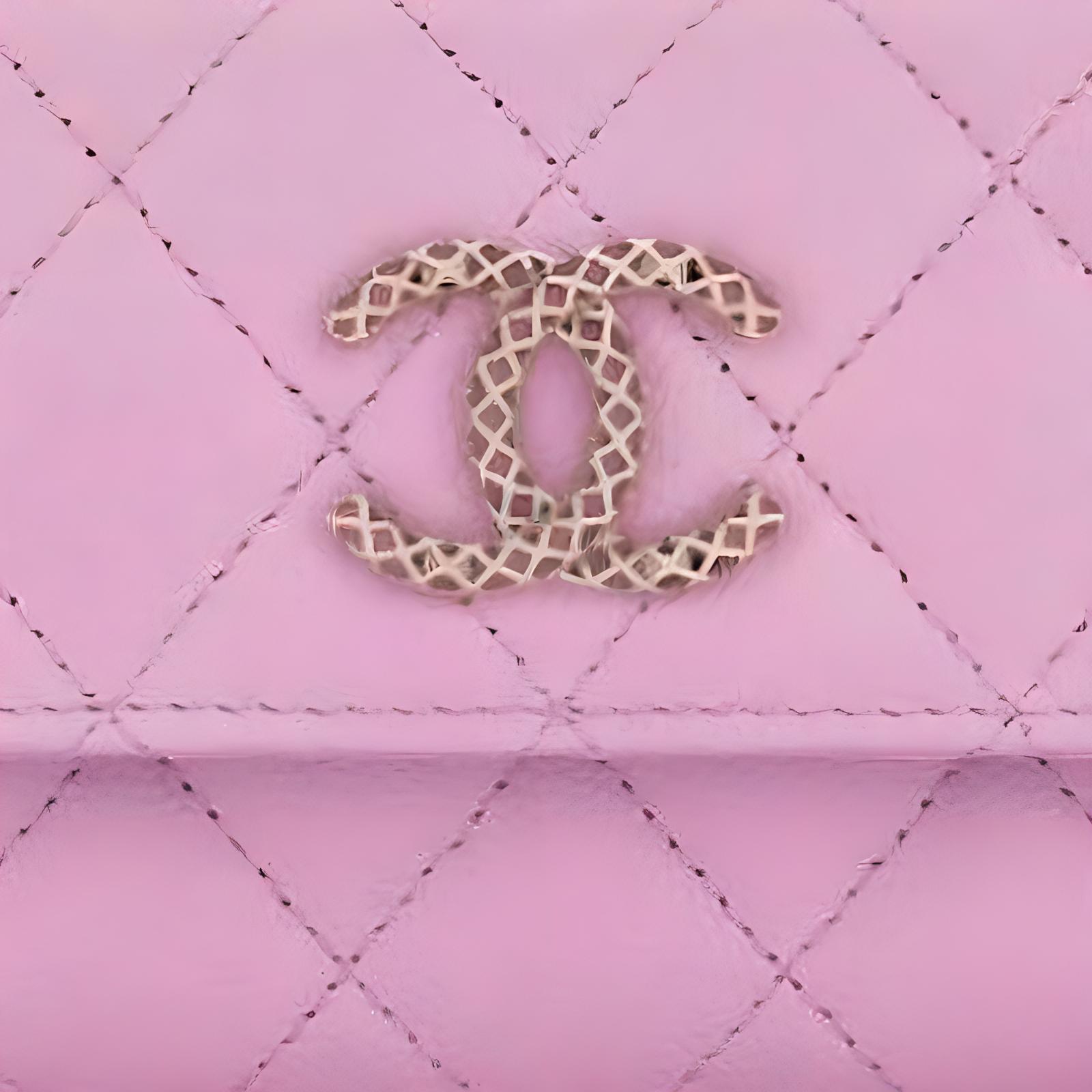 Женский кошелек Chanel (сиреневый) — фото 4