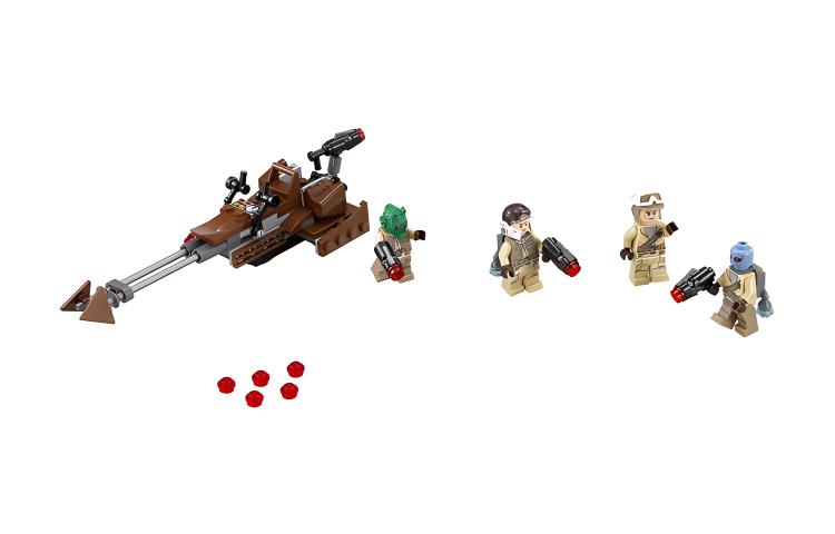 Конструктор LEGO 101 pcs/pzs 75133 (разноцветный) — фото 2