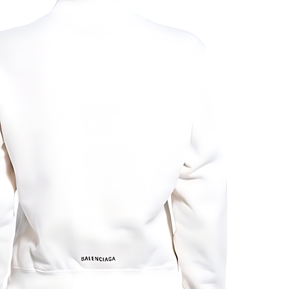 Женская футболка Balenciaga FW22 (белая) — фото 5