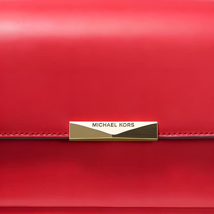 Женская сумка MICHAEL KORS Jade (красная) — фото 4