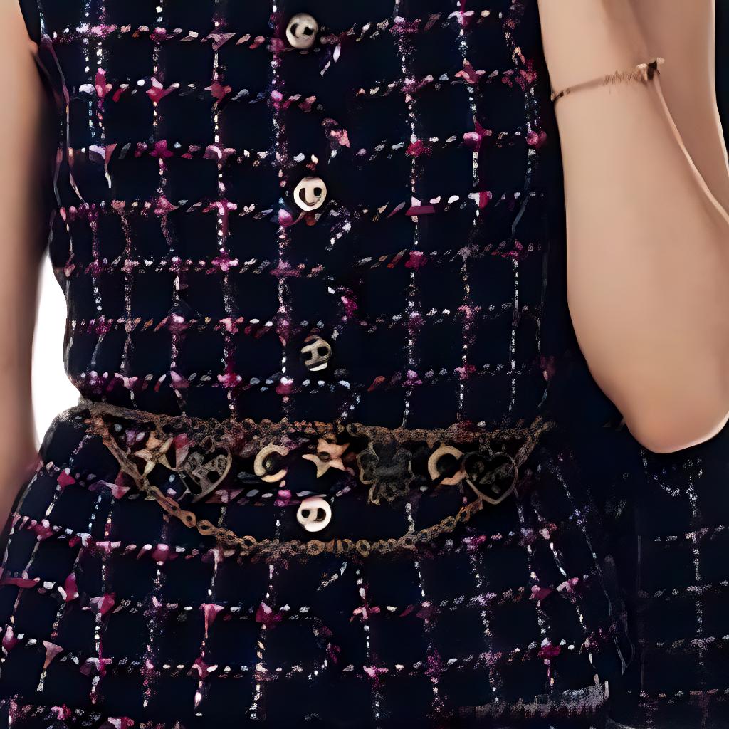 Женский жилет Chanel 24 (разноцветный) — фото 6