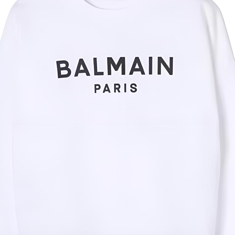 Толстовка BALMAIN (белая) — фото 4