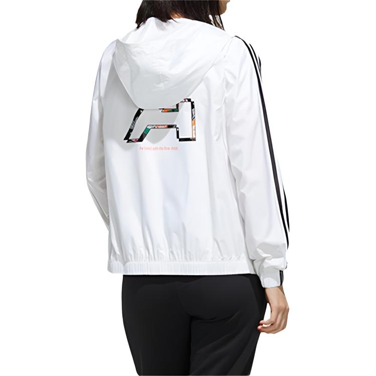 Куртка adidas neo W Faves Wb (белая) — фото 2