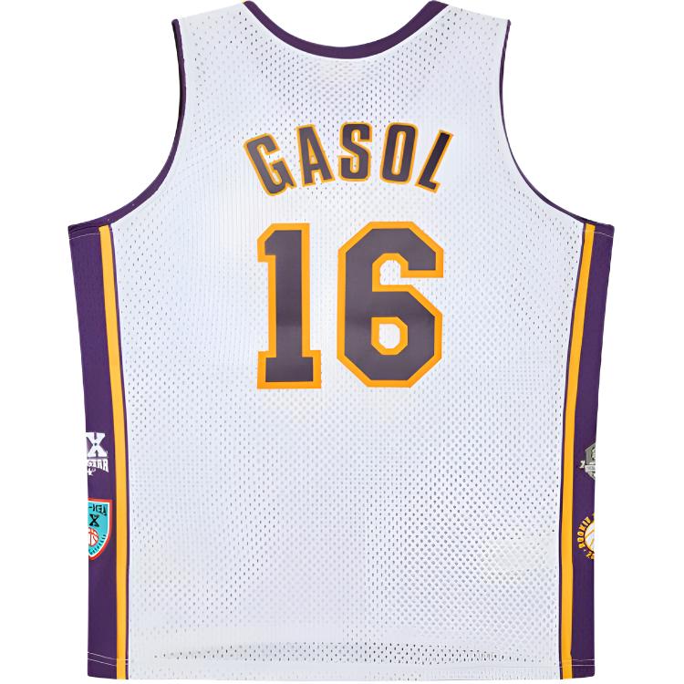 Mitchell Ness Basketball Jersey Unisex White