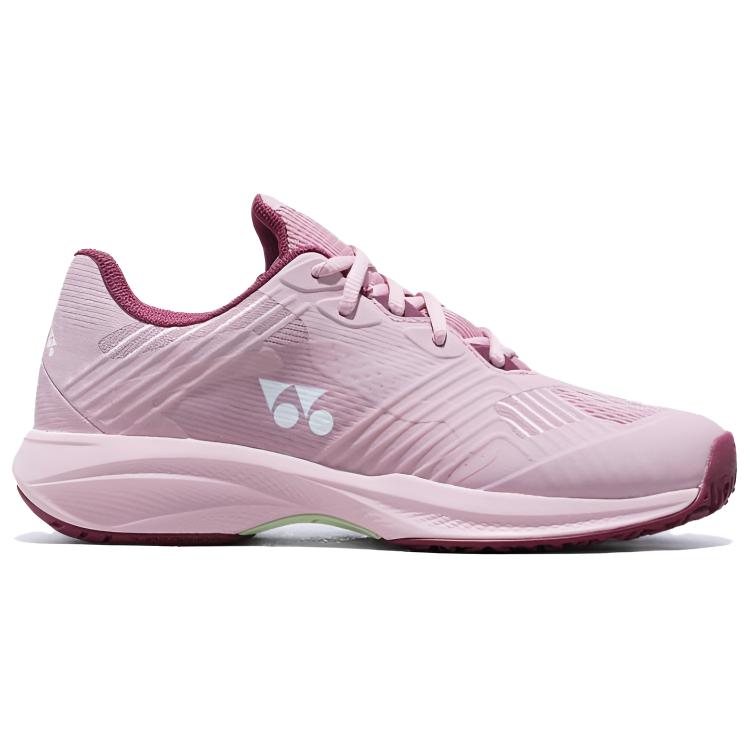 YONEX POWER CUSHION SONICAGE Slip Resistant Abrasion Resistant Low top Tennis Shoes Women’s Smoky Pink