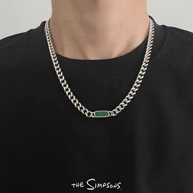 Цепочка The Simpsons (серебристая) — фото 2