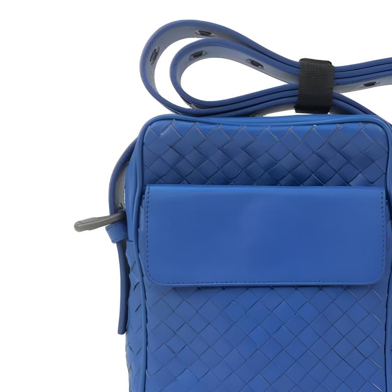 Мужская сумка Bottega Veneta (синий) — фото 5