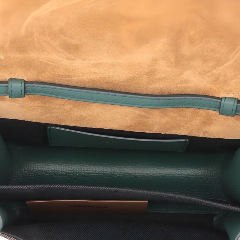 Сумка Burberry (зеленая) — фото 5