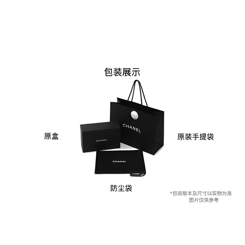 Женский кошелек Chanel So Black 25C (черный) — фото 3