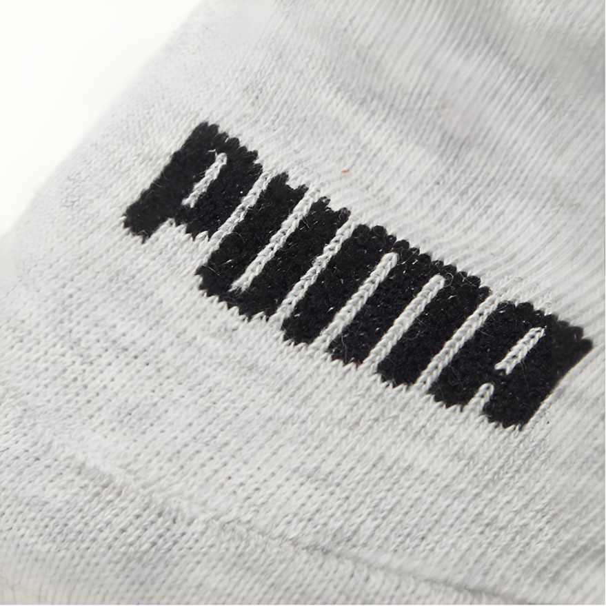 PUMA Ankle Socks Unisex Combo Set Black White Gray
