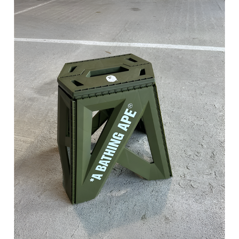 A BATHING APE Outdoor Leisure Furnitures Outdoor Bench/Stool Camping, Fishing