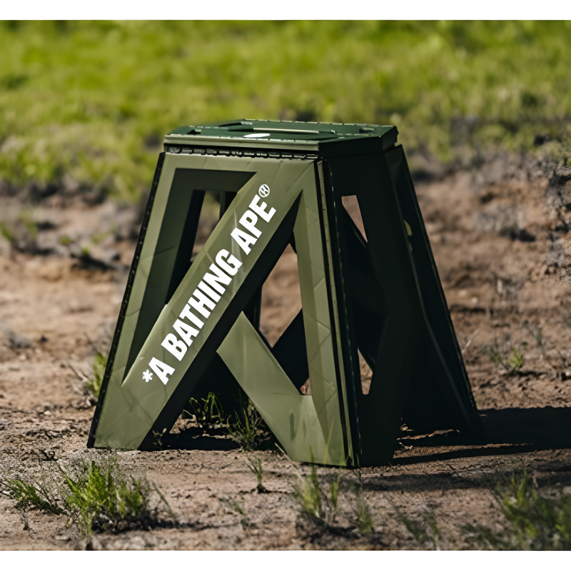 A BATHING APE Outdoor Leisure Furnitures Outdoor Bench/Stool Camping, Fishing