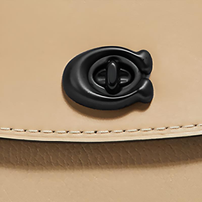Женская сумка COACH (желтая) — фото 4