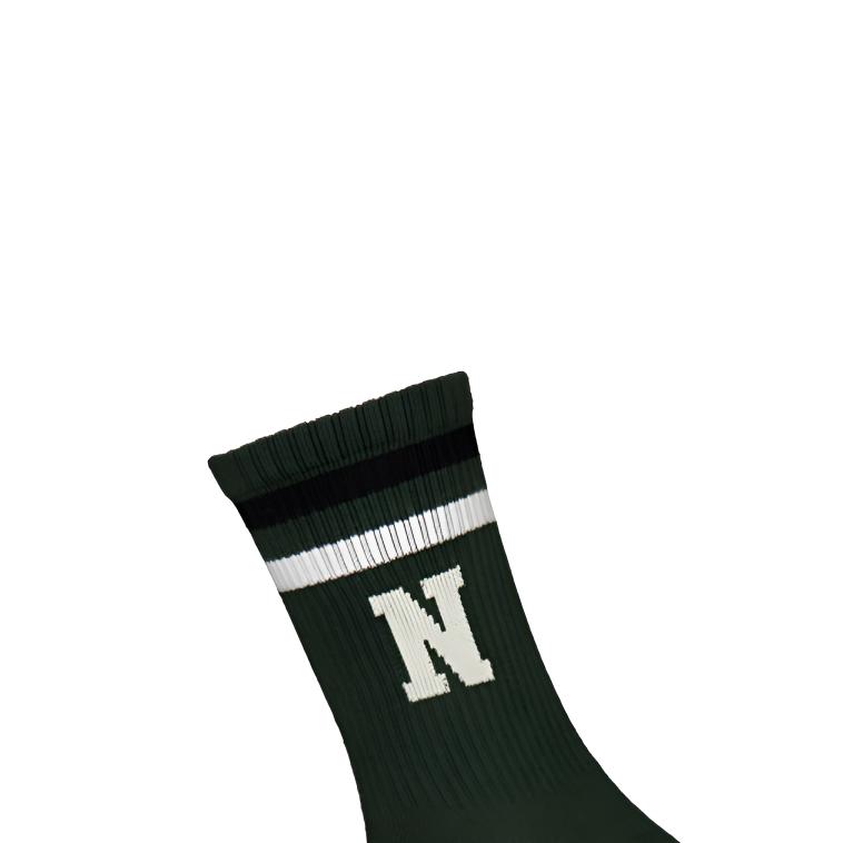 New Balance Knee High Socks Unisex 1 Pack Black White