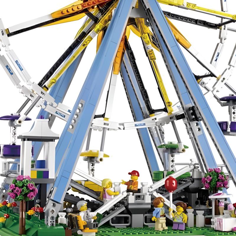 Конструктор LEGO Icons Колесо обозрения (разноцветный) — фото 4