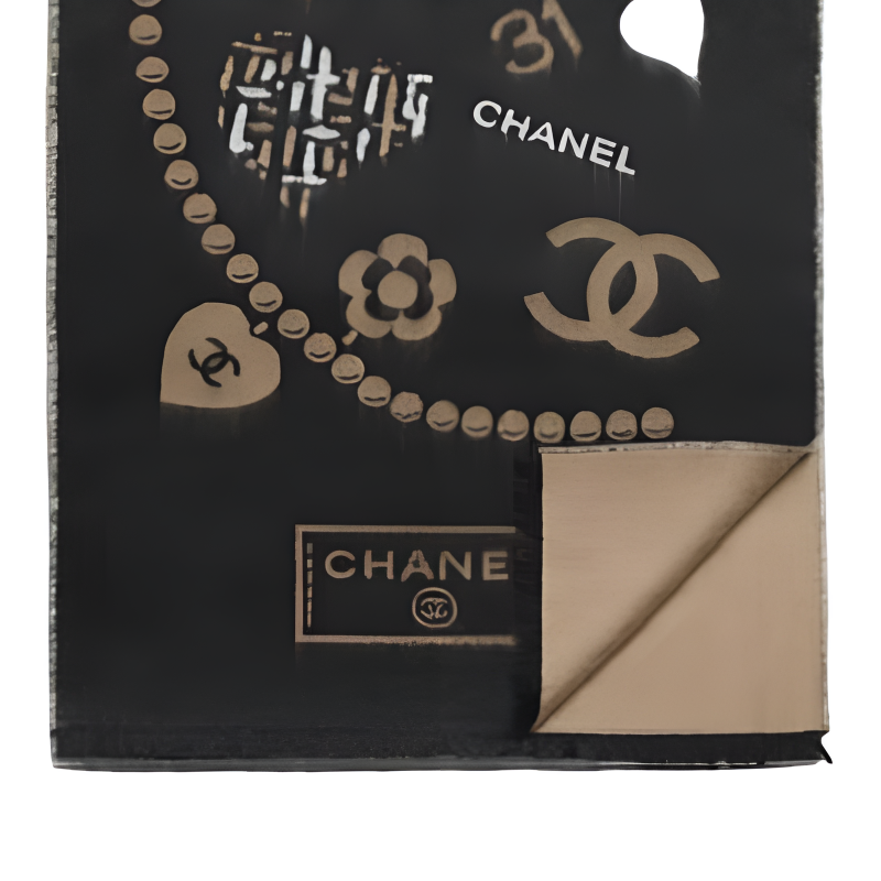 Женская сумка Chanel / (черно-коричневая) — фото 2