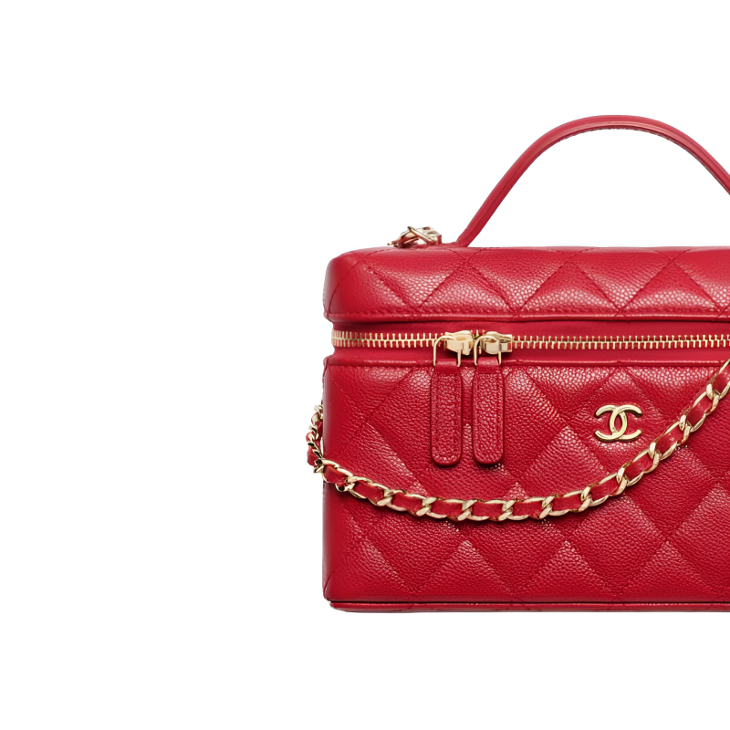 Женская сумка Chanel LP Box Bag (красная) — фото 4