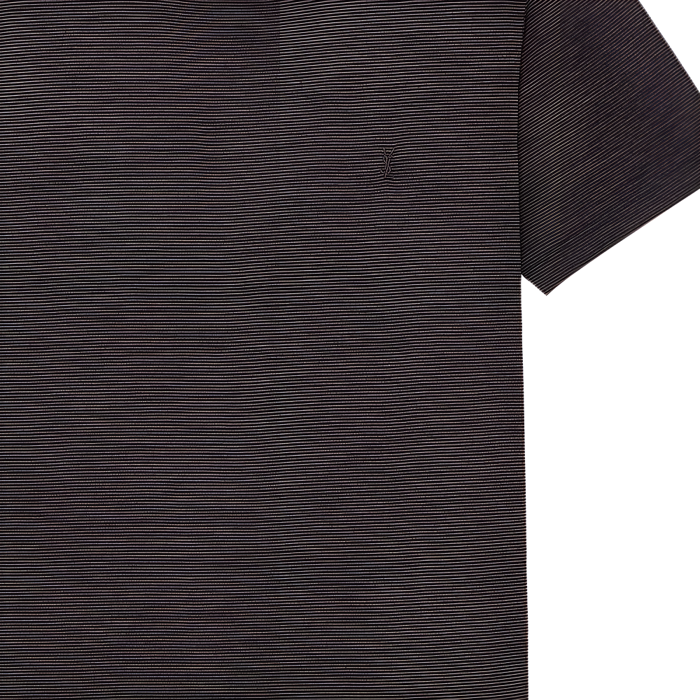 Футболка SAINT LAURENT CASSANDRE T (черный) — фото 4