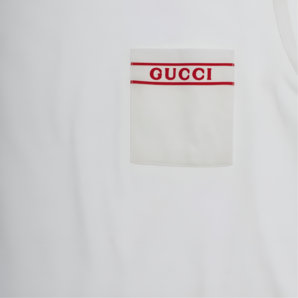 Футболка Gucci GUCCIT SS26 (белая) — фото 3