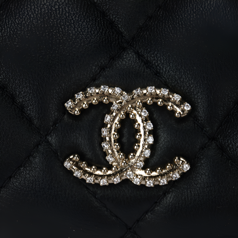 Женская сумка Chanel 25B (черная) — фото 5