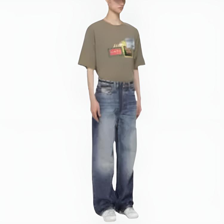 Футболка Martine Rose SS25 (хаки) — фото 5