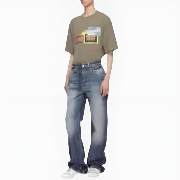 Футболка Martine Rose SS25 (хаки) — фото 6