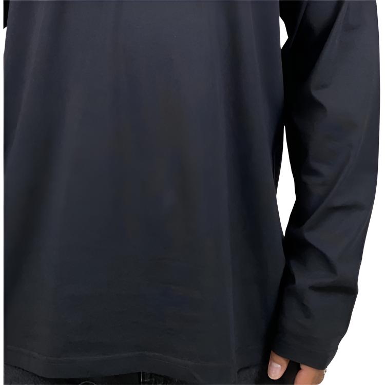Мужское худи Martine Rose Logo Hoodie (черное) — Черный — фото 5