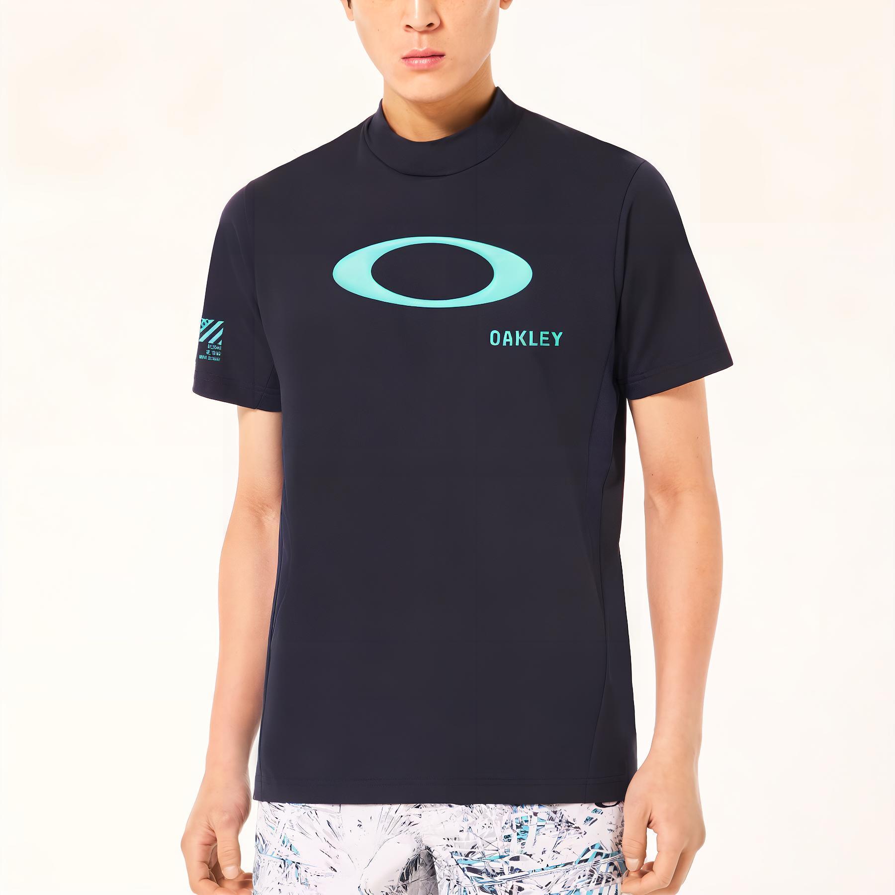 Мужская футболка Oakley Ellipse (темно-синяя) — фото 4