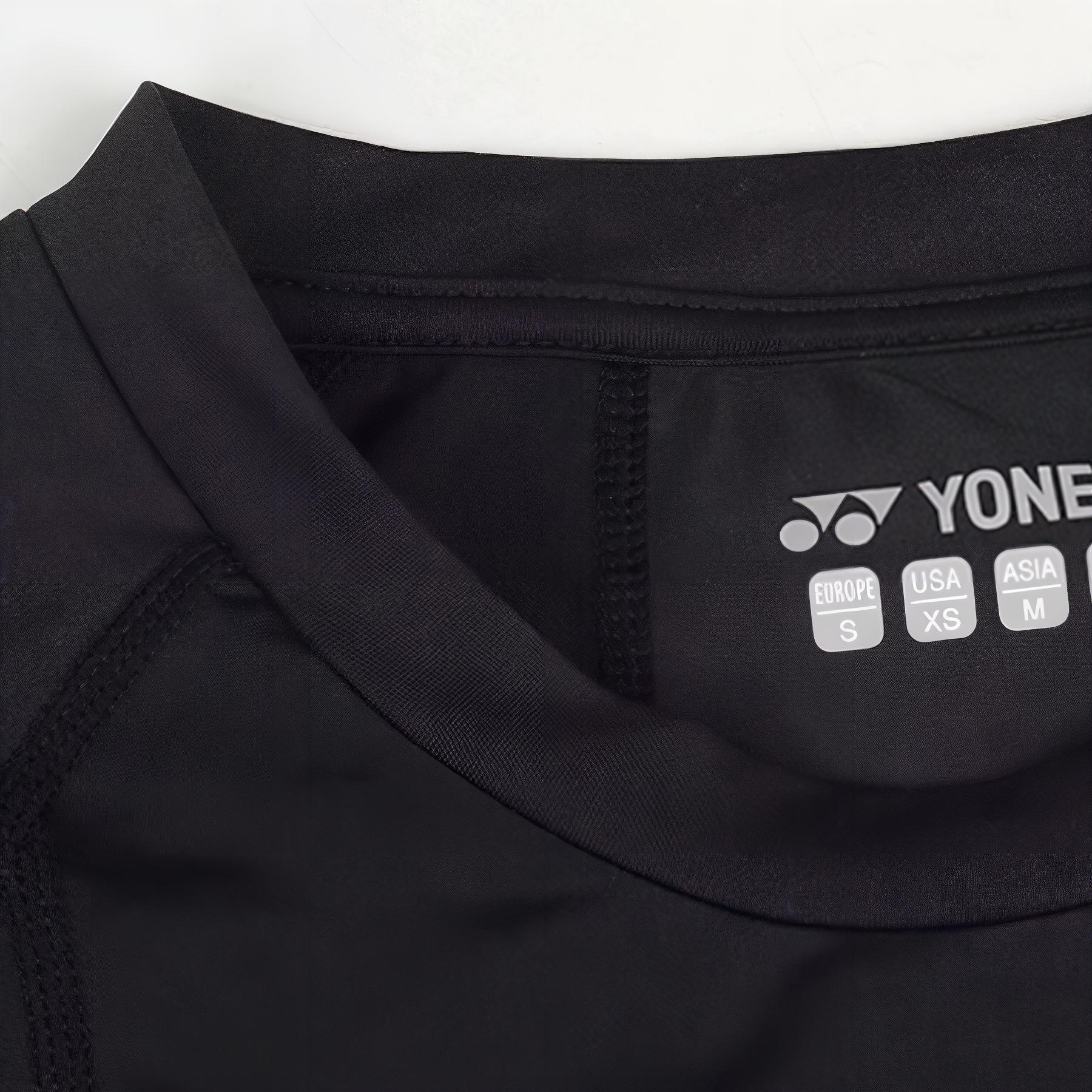 YONEX Badminton Jersey Unisex Black