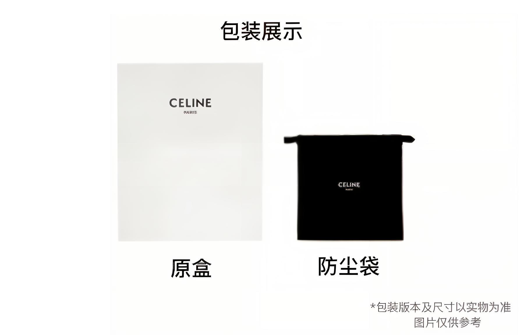 Мужская обложка для паспорта CELINE Triomphe (черно-коричневая) — фото 6