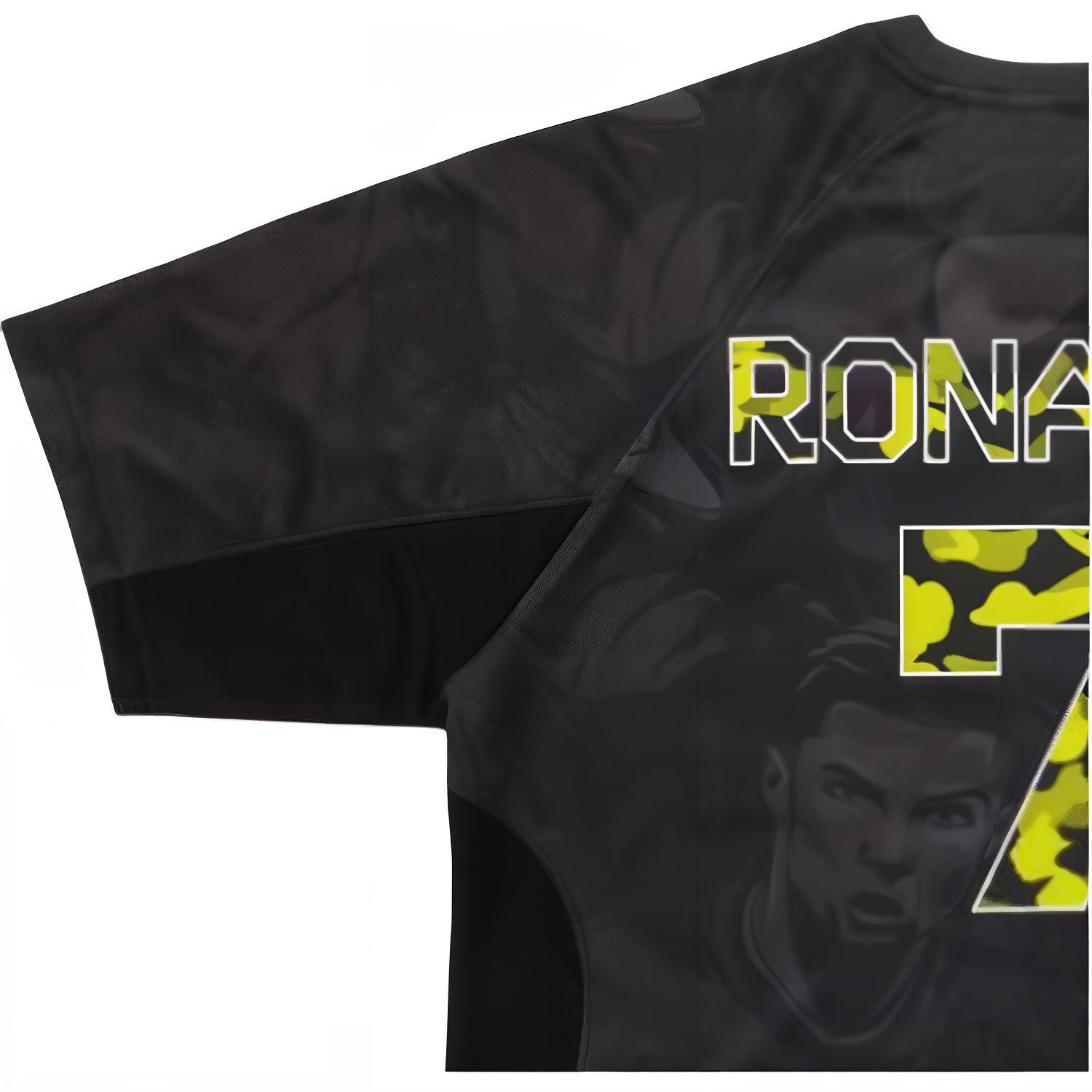 A BATHING APE CR7 LIFE Soccer Jerseys Unisex Black Moderate Other