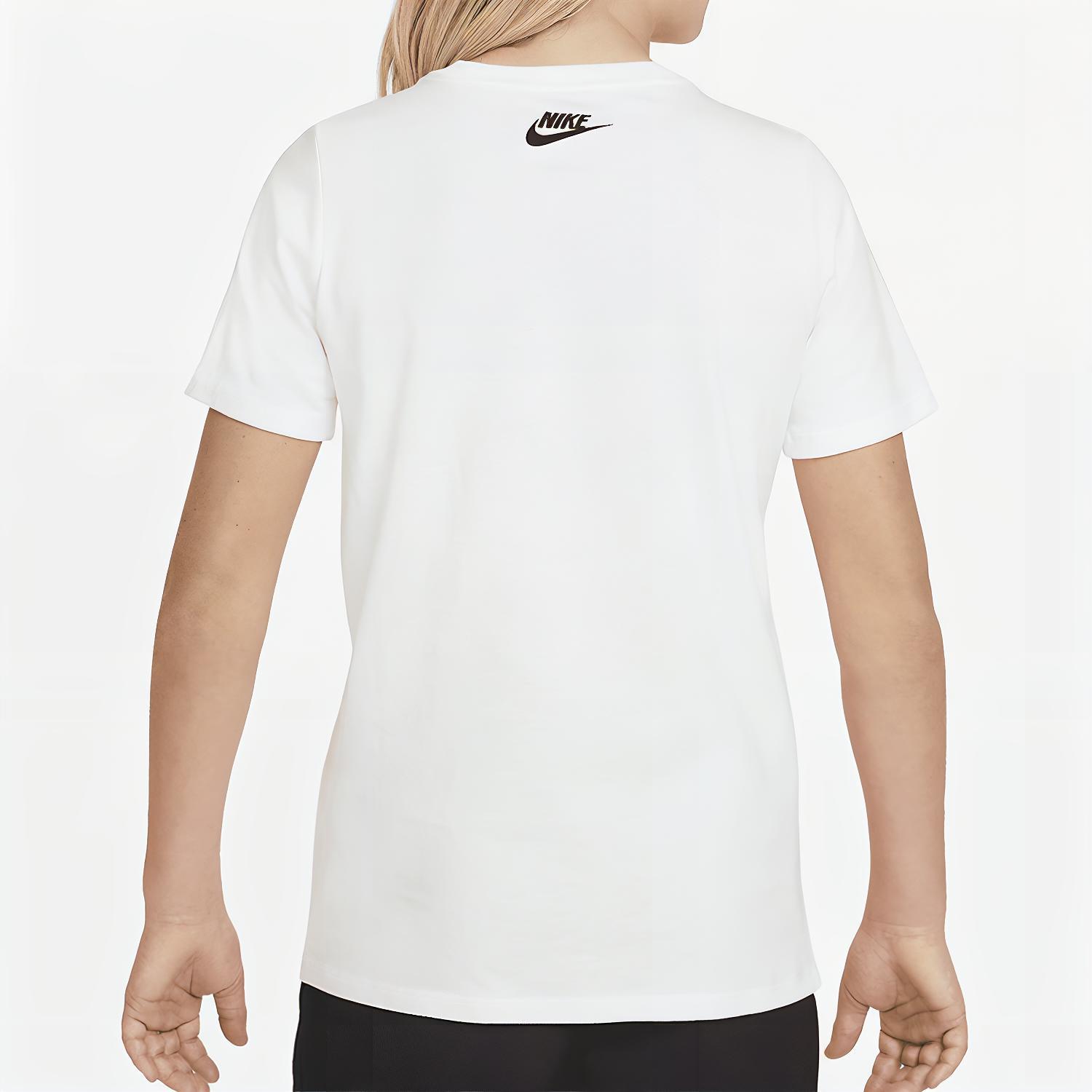 Детская футболка Nike Logo (белая) — фото 2