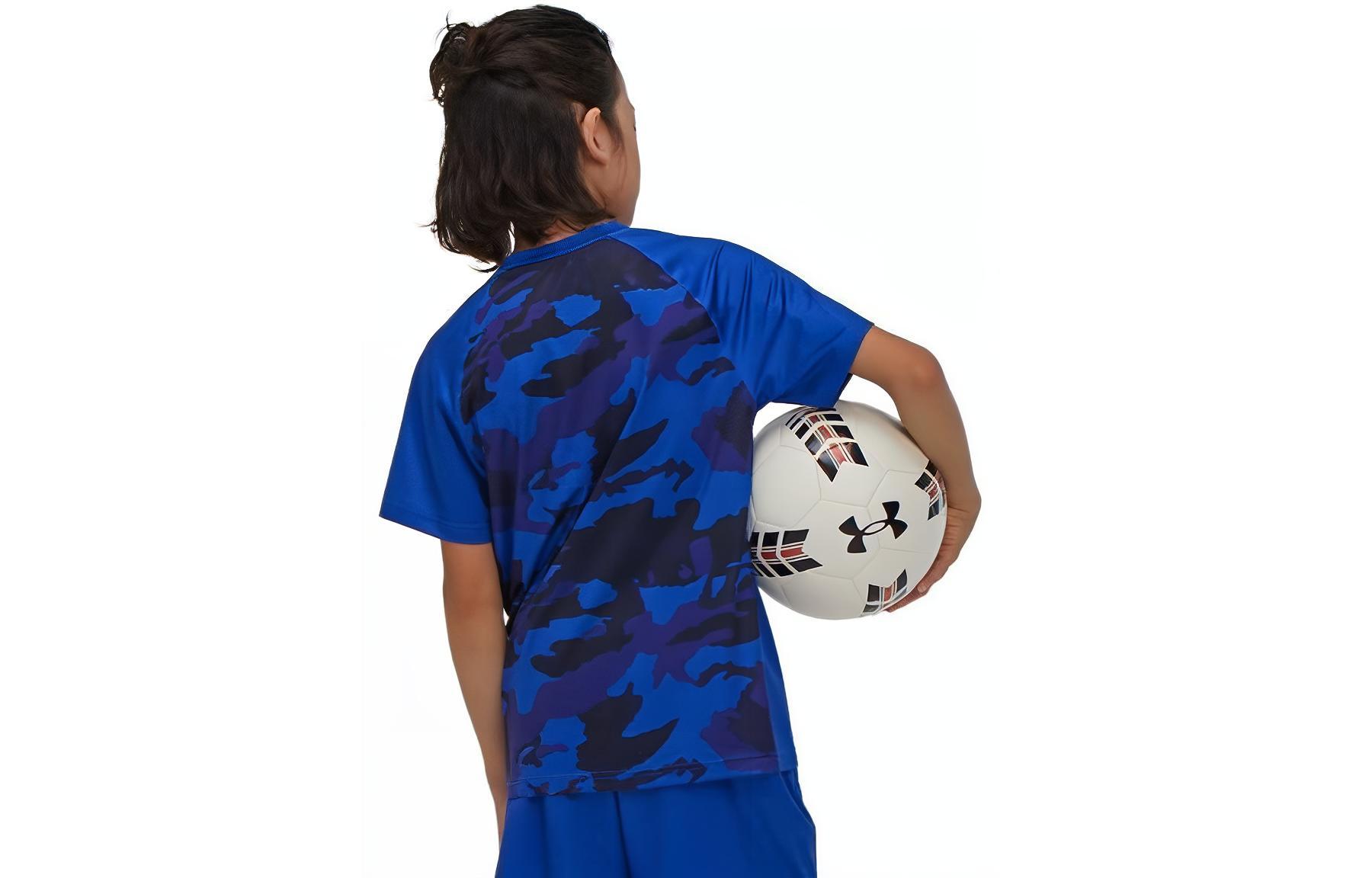 Мужская футболка Under Armour Under ArmourTLogo (ярко-синяя) — фото 3