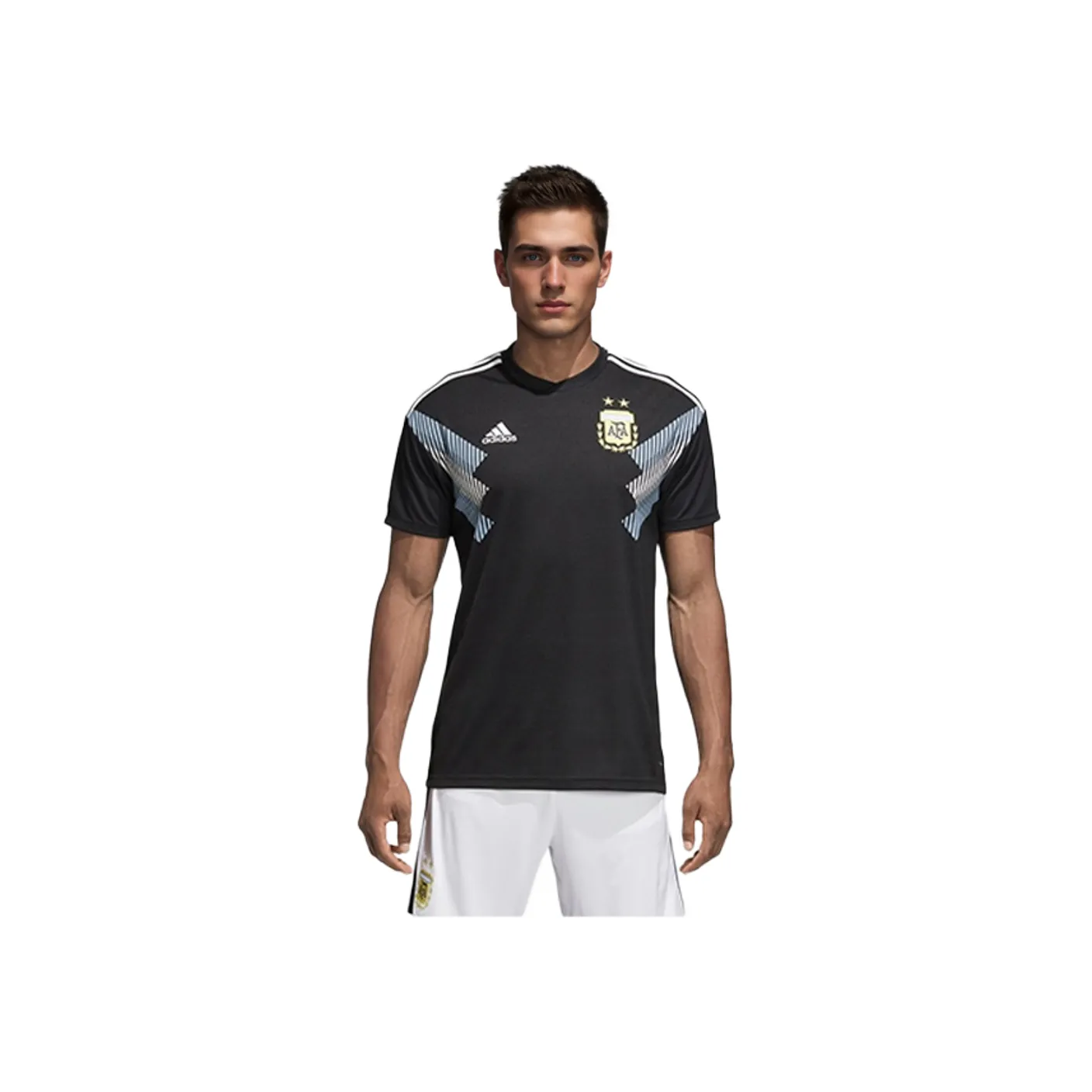 Adidas Argentina Soccer Jerseys Men's Black
