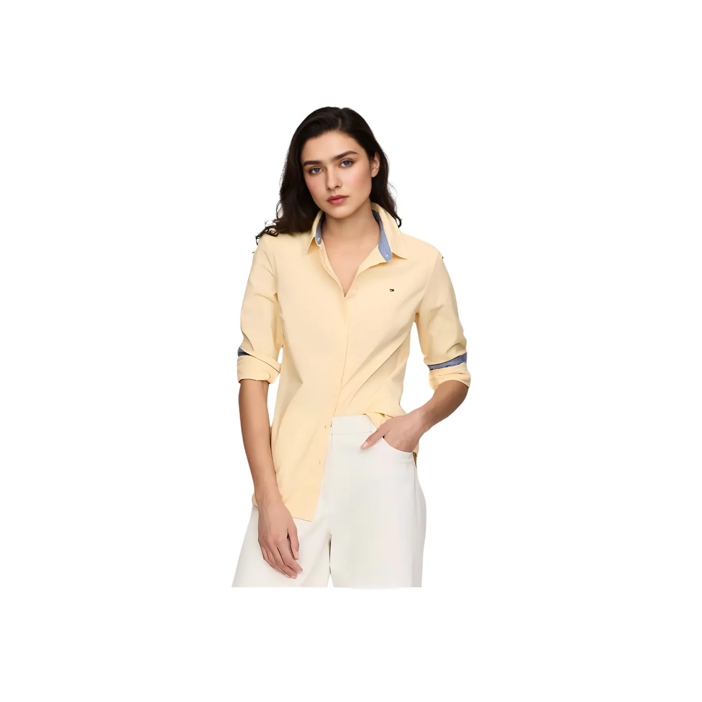 Tommy Hilfiger Shirts Women's Yellow