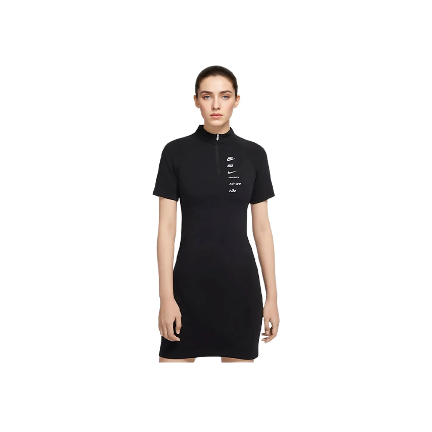 Nike Short-Sleeved Dresses Women's Black
