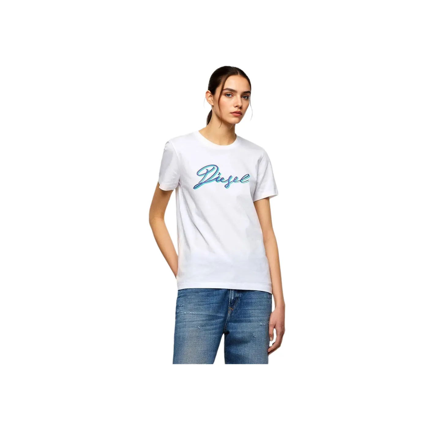 DIESEL Белые Женские T-рубашки