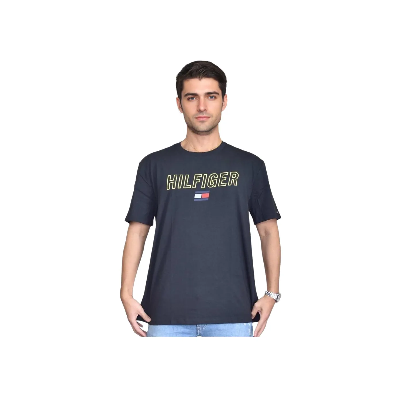 Tommy Hilfiger T-Shirt Мужской Черный