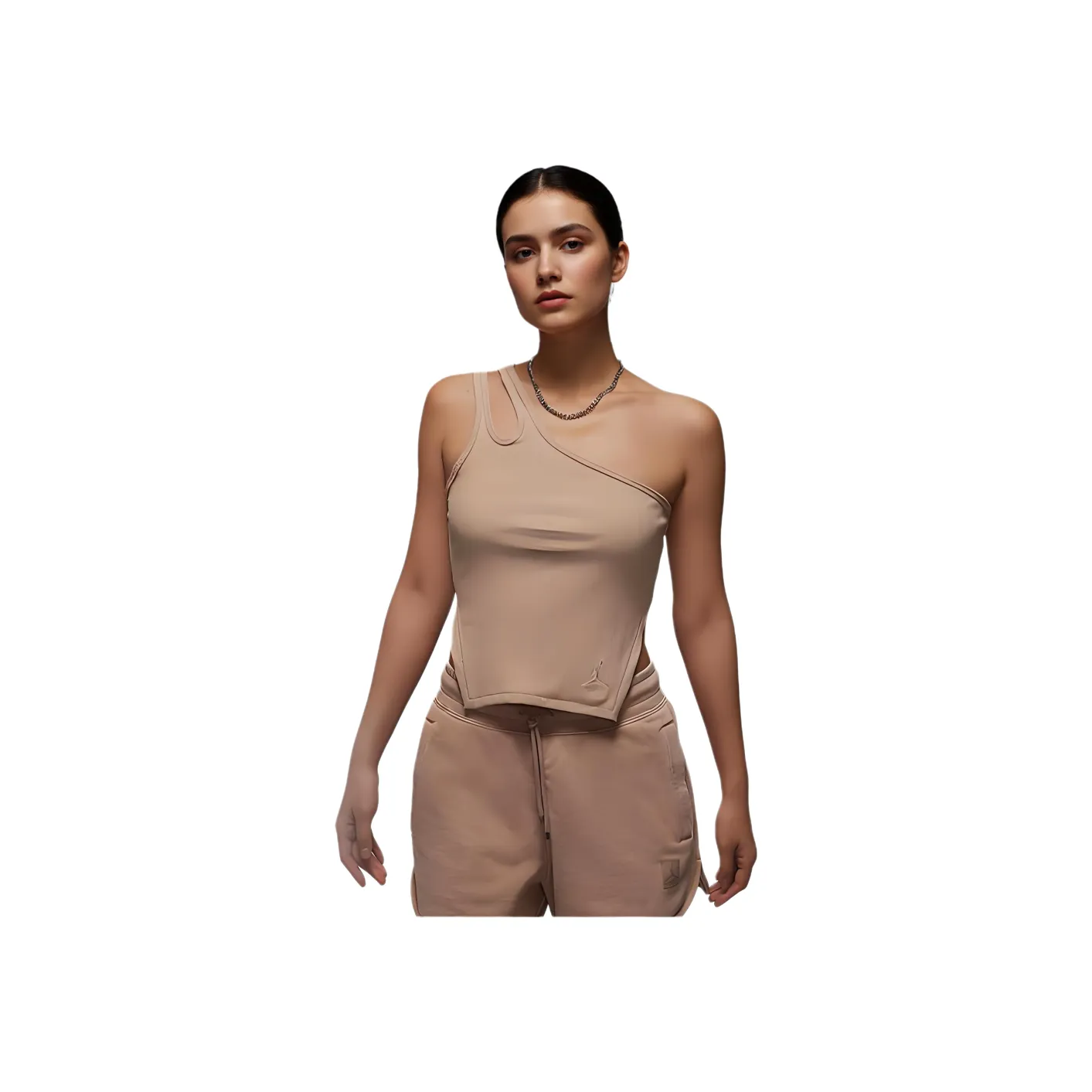 Джордан Khaki Женские Майки