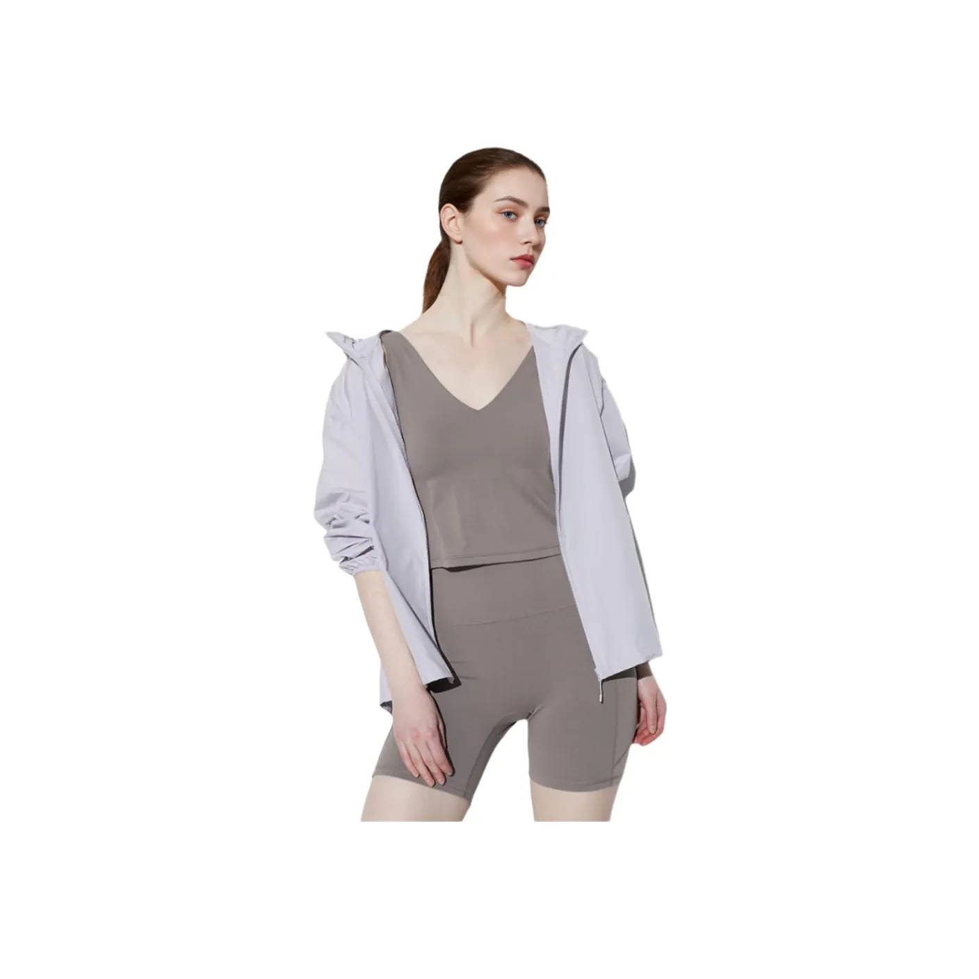 UNIQLO UV Protection Женская одежда с защитой от солнца Twilight Gray