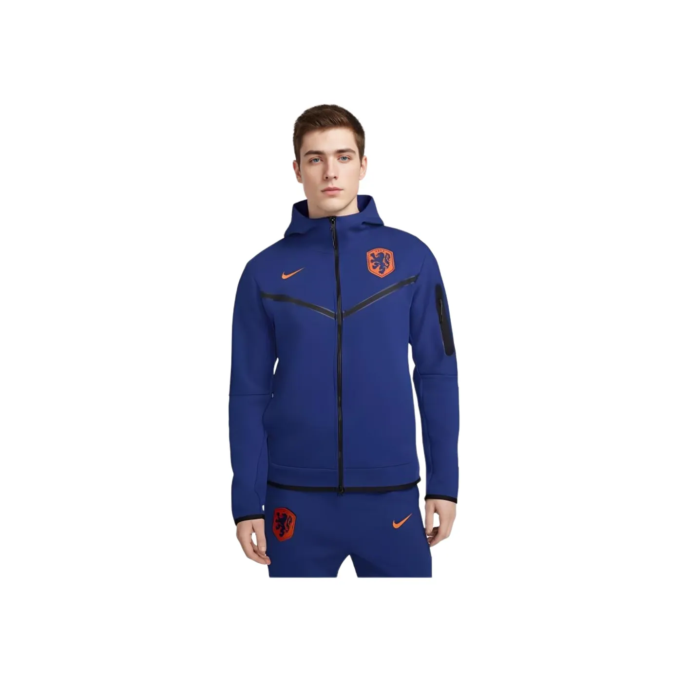 Nike Sweatshirts Men Dark Royal Blue