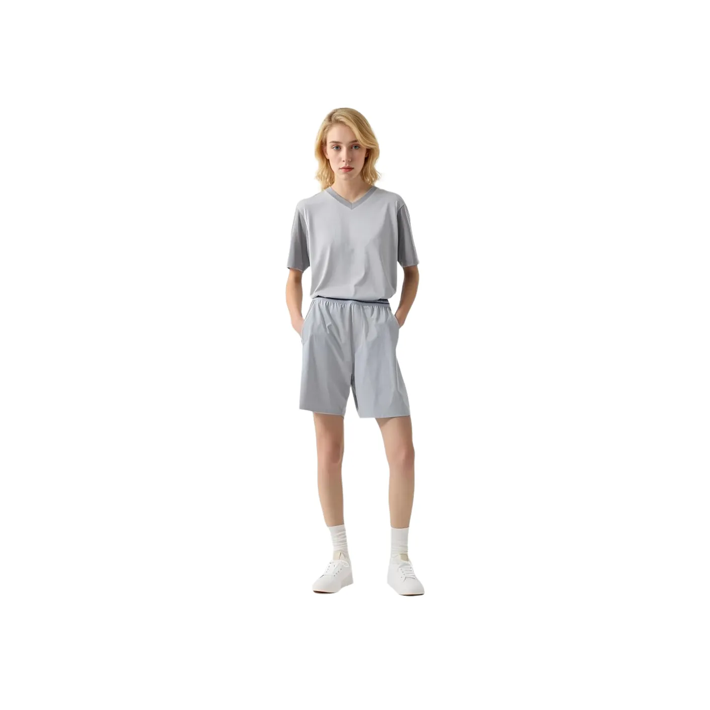 Jw Anderson X UNIQLO JW Anderson X Roger Federer Collaboration Series T-Shirts Unisex Gray