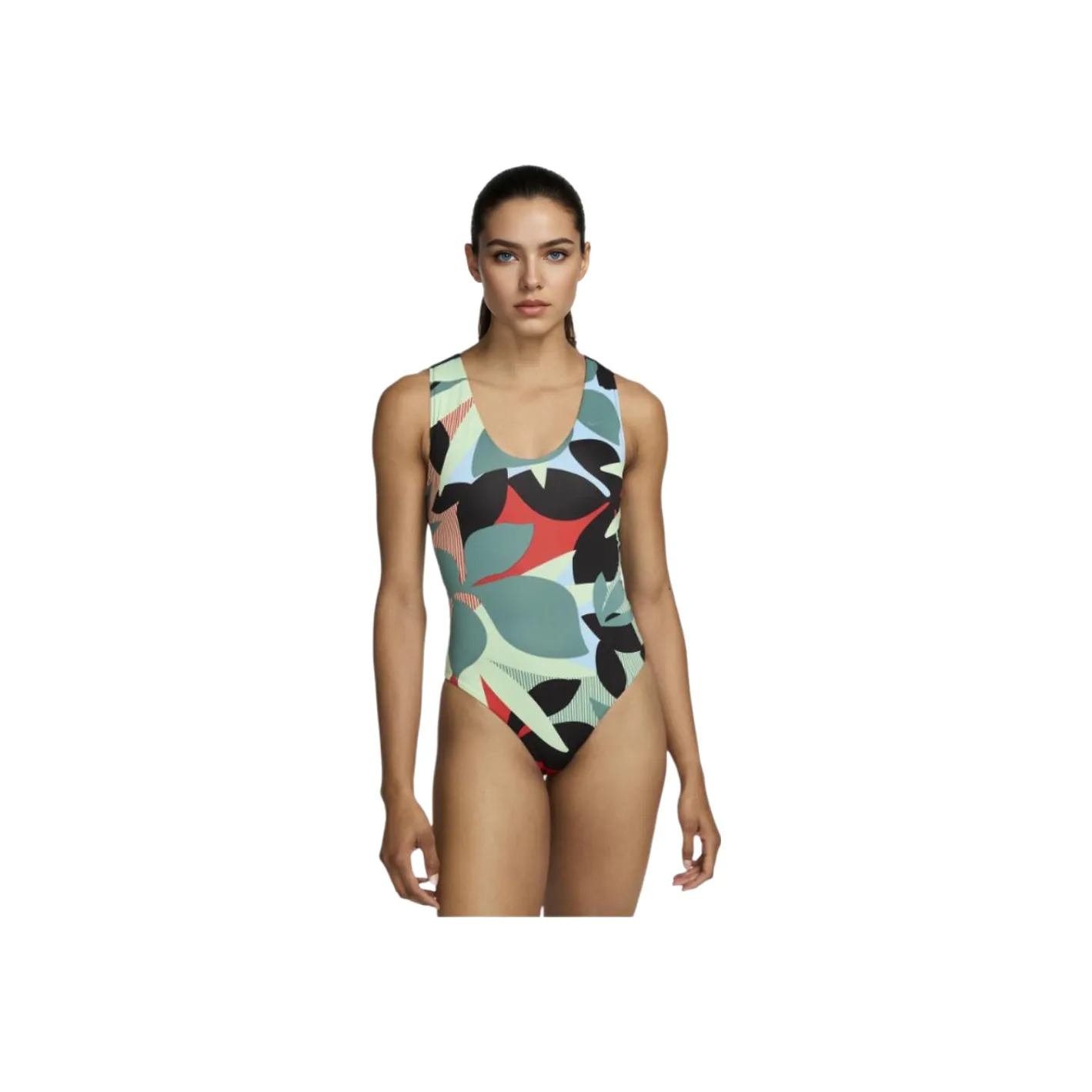 Nike One-Piece Swimsuits Women's Steam Green