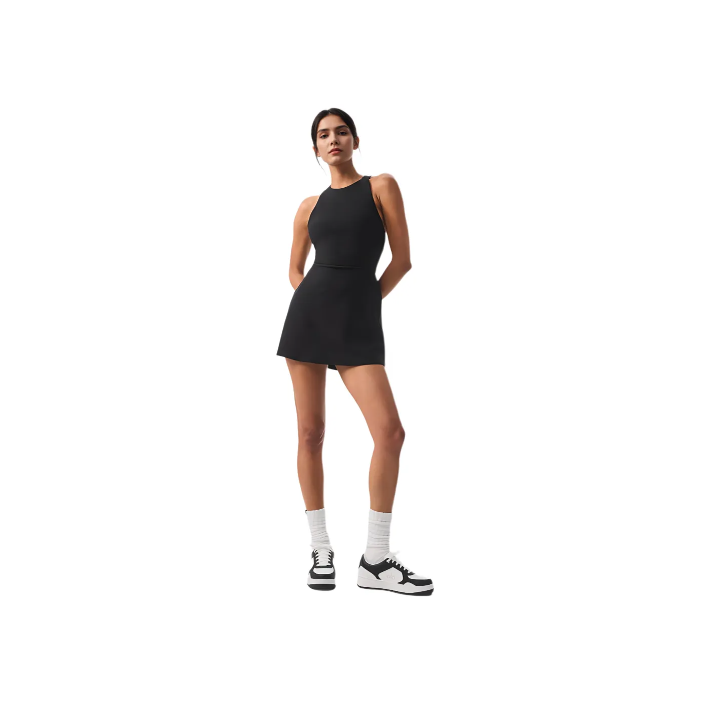 Alo Yoga ALOSOFT BACKSPIN Sleeveless Dress Women's