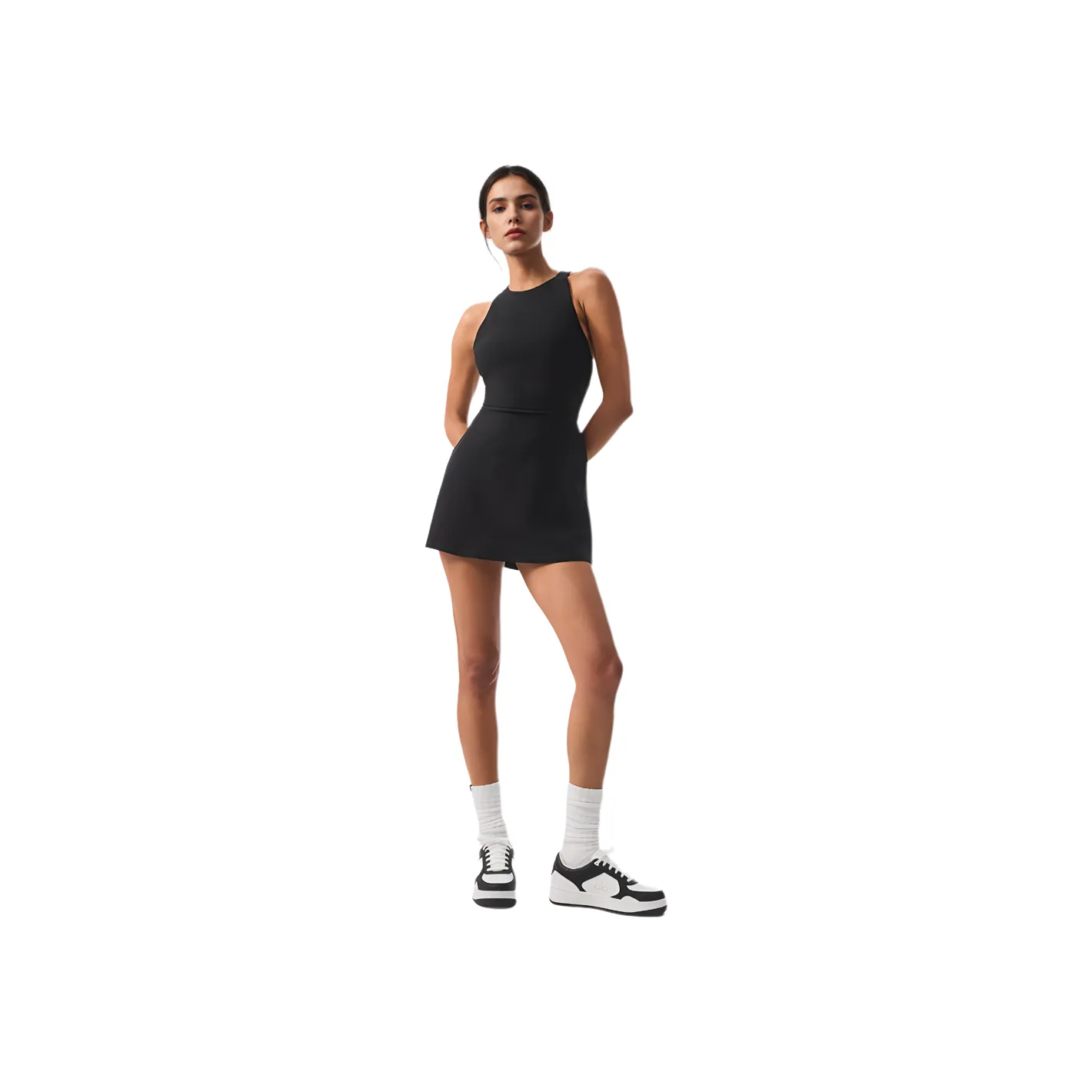 Alo Yoga ALOSOFT BACKSPIN Sleeveless Dress Women's